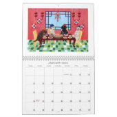 ラブラドル・レトリーバー犬のカレンダー2012のオリジナル カレンダー (1月 2026)