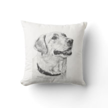 ラブラドル・レトリーバー犬のスケッチ