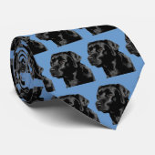 ラブラドル・レトリーバー犬のタイ ネクタイ (ロール)