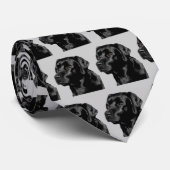 ラブラドル・レトリーバー犬のタイ ネクタイ (ロール)