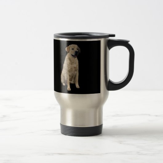 ラブラドル・レトリーバー犬のタンブラー トラベルマグ (右)