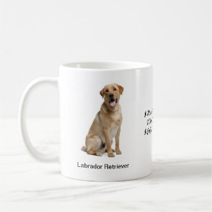 ラブラドル・レトリーバー犬のマグ- 2つのイメージおよびモチーフの… コーヒーマグカップ