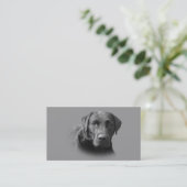 ラブラドル・レトリーバー犬の繁殖動物の名刺 名刺 (スタンド正面)