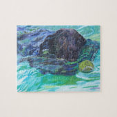 ラブラドル・レトリーバー犬の芸術のパズル ジグソーパズル (横)