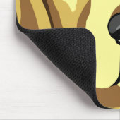 ラブラドル・レトリーバー犬の芸術 マウスパッド (コーナー)