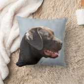 ラブラドル・レトリーバー犬犬の正方形の装飾用クッション クッション (ブランケット)