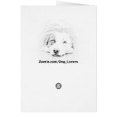 ラブラドル・レトリーバー犬 (裏面)