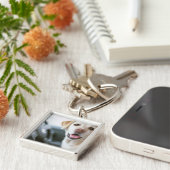 ラブラドル・レトリーバー犬 キーホルダー (側面)