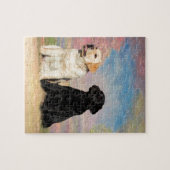 ラブラドル・レトリーバー犬 ジグソーパズル (横)