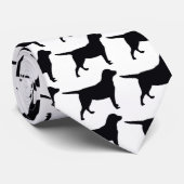 ラブラドル・レトリーバー犬 ネクタイ (ロール)