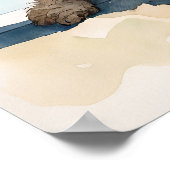 ラブラドードルドッグアートプリント ポスター (角)