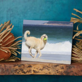 ラブラドードルハッピーデイオンビーチ フォトプラーク (側面)