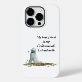 ラブラドードル犬葉の携帯電話ケース Case-Mate iPhone 14 PROケース