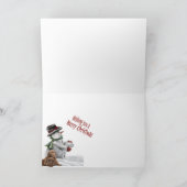 ラブラドールとおもしろい・デイ・スレディング・カード シーズンカード (内部)