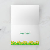 ラブラドールとイースターエッグ シーズンカード (内部)