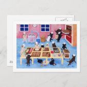 ラブラドールのお菓子屋さん ポストカード (正面/裏面)