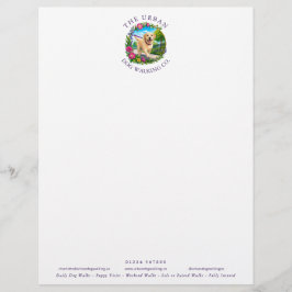 ラブラドールのトレーナー・犬の散歩道 Letterhead レターヘッド
