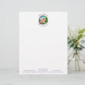 ラブラドールのトレーナー・犬の散歩道 Letterhead レターヘッド (スタンド正面)