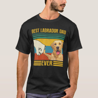 ラブラドールのパパ最高にかっこいいよ ダディへのギフトに Tシャツ