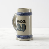 ラブラドールのパパ ビールジョッキ (正面左)