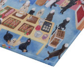 ラブラドールのベーカリー カッティングボード (角)