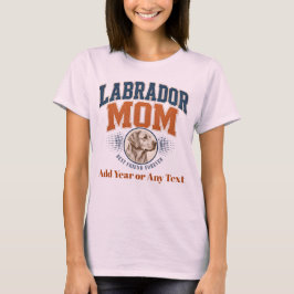 ラブラドールのママのための名入れギフト, オーダーメイドの犬グッズ Tシャツ