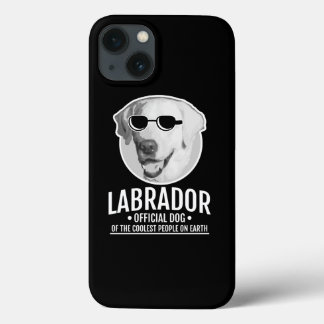 ラブラドールの国民の公クール服犬 iPhone 13ケース