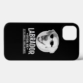 ラブラドールの国民の公クール服犬 Case-Mate iPhoneケース (裏面 (横))