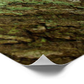 ラブラドールの子犬が森の中に座って ポスター (角)