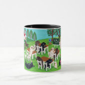 ラブラドールの学校 マグカップ (中央)