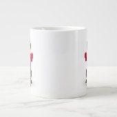 ラブラドールの愛 ジャンボコーヒーマグカップ (正面)