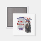 ラブラドールの贈り物 マグネット (正面/裏面)