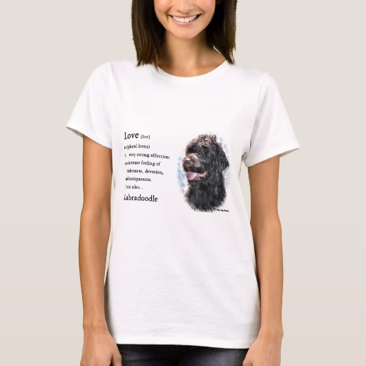 ラブラドールの贈り物 Tシャツ (正面)