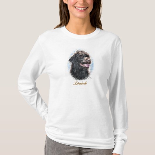 ラブラドールの贈り物 Tシャツ (正面)