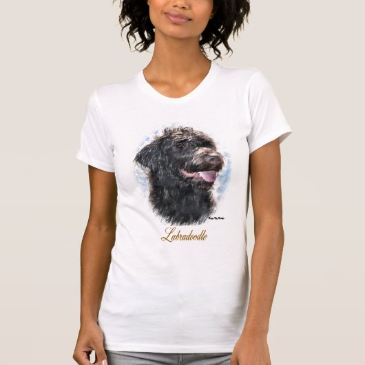 ラブラドールの贈り物 Tシャツ (正面)