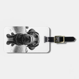 ラブラドールオンザファームB&Wラゲッカスタムジタグ ラゲッジタグ