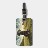 ラブラドールオンファームカスタムラゲッジタグ ラゲッジタグ (正面縦)