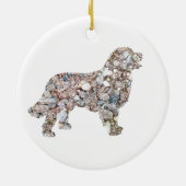 ラブラドールオーナメント セラミックオーナメント (裏面)