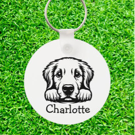 ラブラドールカスタムクラブテーマキーチェーン キーホルダー