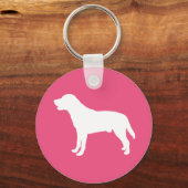 ラブラドールキーチェーン キーホルダー (正面)