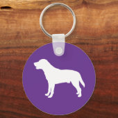 ラブラドールキーチェーン キーホルダー (正面)