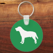 ラブラドールキーチェーン キーホルダー (正面)