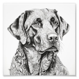 ラブラドールギフトカード フォトプリント           