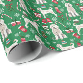 ラブラドールクリスマスドッグ ラッピングペーパー (ロールコーナー)