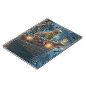 ラブラドールクリスマスフェスティバル航海 ノートブック (左側)