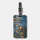 ラブラドールクリスマスフェスティバル航海 ラゲッジタグ (正面縦)