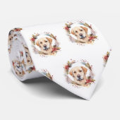 ラブラドールクリスマスリースフェスティバルカップ ネクタイ (ロール)