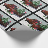 ラブラドールクリスマス ラッピングペーパー (角)