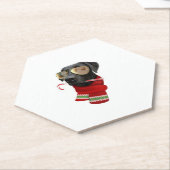 ラブラドールシャツクリスマスギフト愛犬家ラボサンgl ペーパーコースター (アングル)