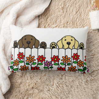 ラブラドールデュオウォッチングユーランバーピロー ランバークッション